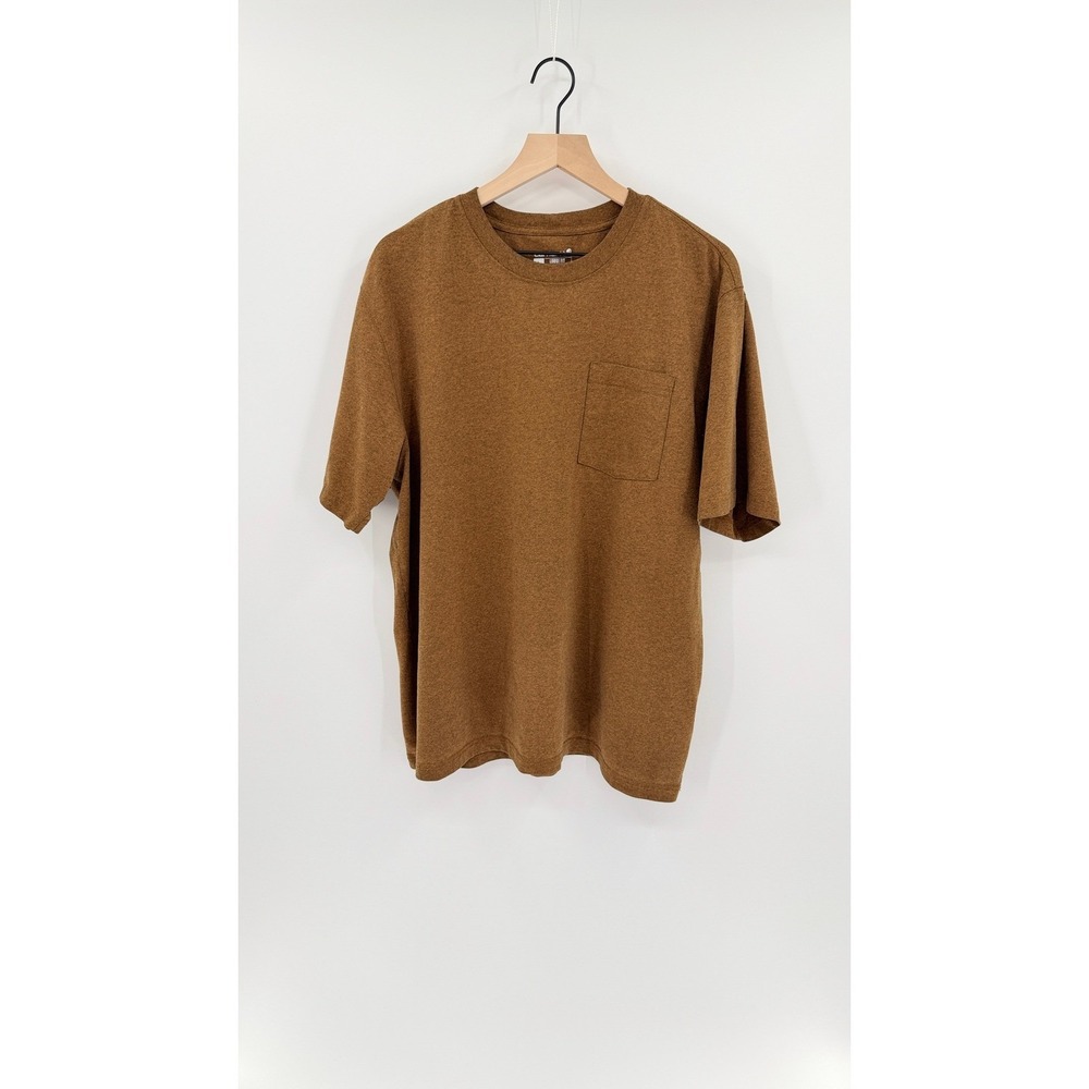 Carhartt T-Shirt K87 Pocket Loose Fit Workwear Sz L Gorpcore Rugged Heavyweight